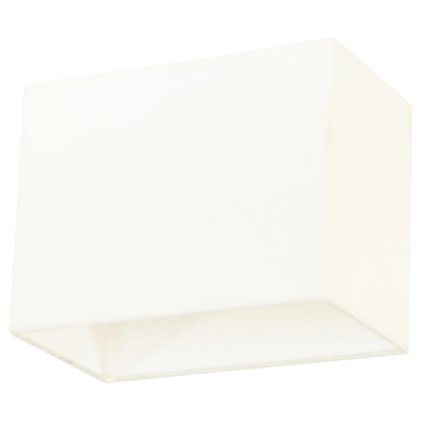 Moderne witte stoffen lampenkap Mexlite - Image 8