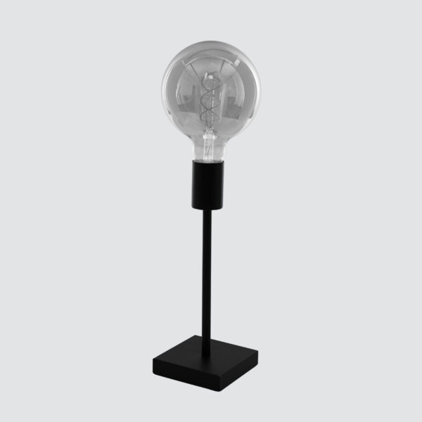 Mexlite Minimalics tafellamp - 23 cm hoog - voet Ø10 cm - mat zwart - Image 17
