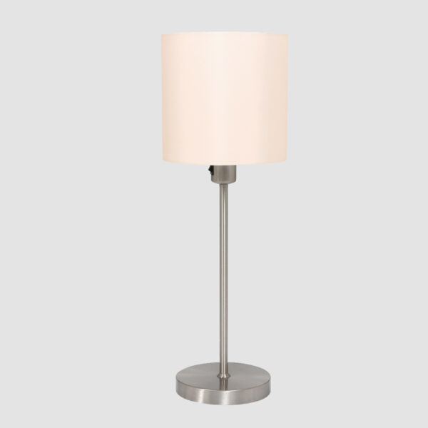 Moderne stoffen stalen metalen tafellamp Mexlite Noor - Image 17