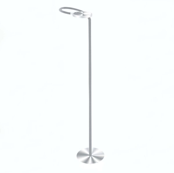 Moderne instelbare ronde vloerlamp staal Mexlite Platu - Image 16