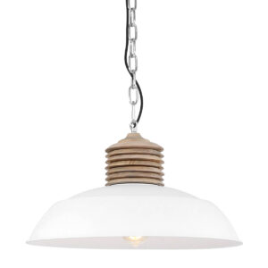Mexlite Samso hanglamp – ø 50 cm – E27 (grote fitting) – Hout