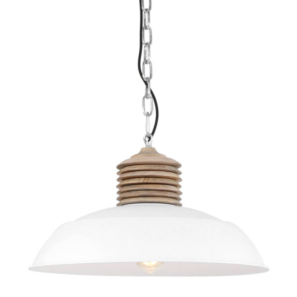 Mexlite Samso hanglamp – ø 50 cm – E27 (grote fitting) – Hout