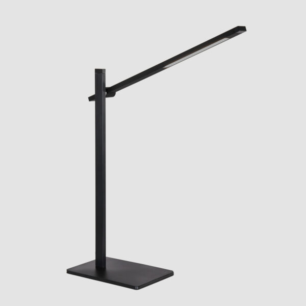 Moderne zwarte aluminium kunststof tafellamp Mexlite Stekk - Image 18