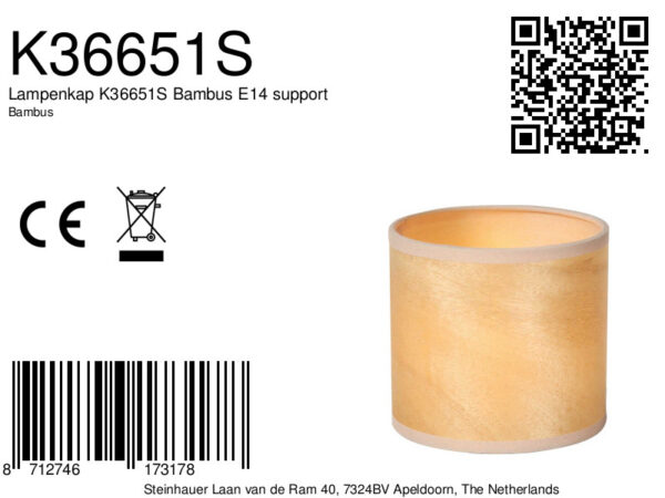 Steinhauer Bambus lampenkap –– Naturel - Image 4