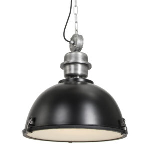 Steinhauer Bikkel hanglamp – ø 42 cm – E27 (grote fitting) – Zwart