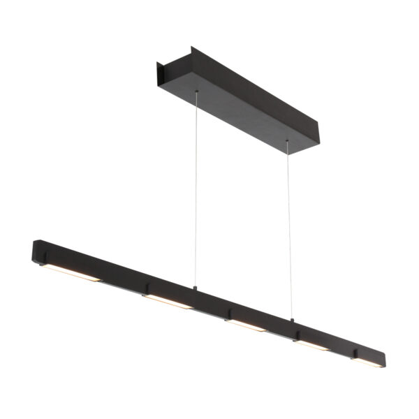 Steinhauer Bloc hanglamp – In hoogte verstelbaar – Ingebouwd (LED) – Zwart