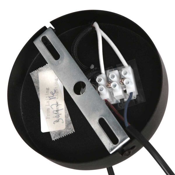 Steinhauer Bollique hanglamp – In hoogte verstelbaar – E27 (grote fitting) – amberkleurig en messing en zwart - Afbeelding 14