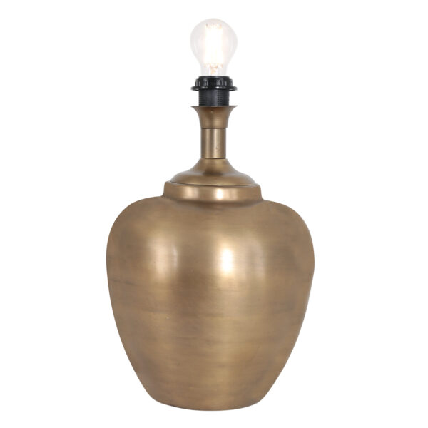 Steinhauer Brass tafellamp - vaaslamp - met witte kap - 55 cm hoog - E27 - brons - Image 13