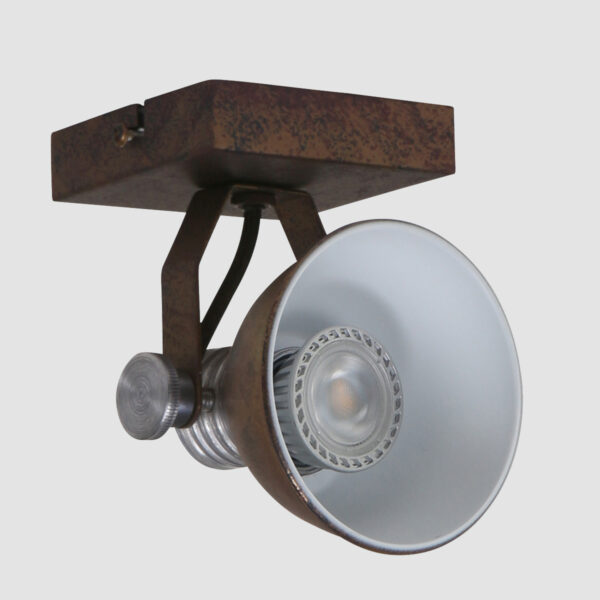 Steinhauer Brooklyn plafondspot - ingebouwd LED - dim to warm - draai- en kantelbaar - bruin - Image 14
