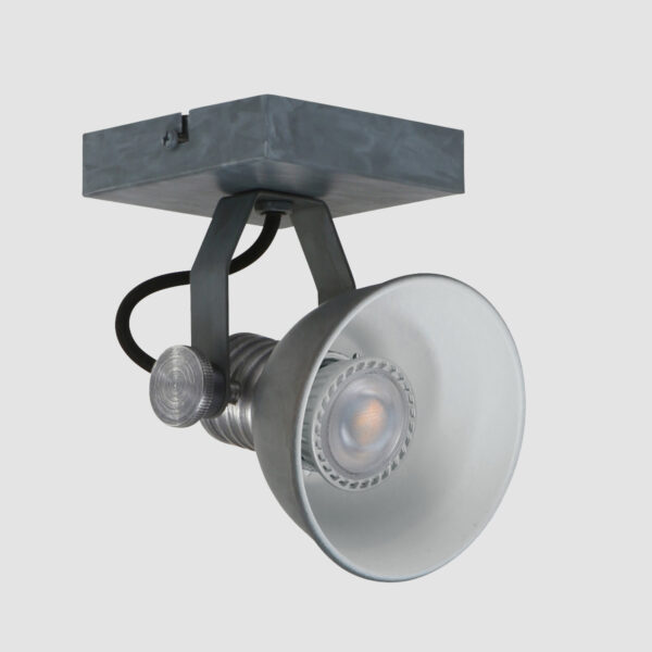 Steinhauer Brooklyn plafondspot - ingebouwd LED - dim to warm - draai- en kantelbaar - grijs - Image 15