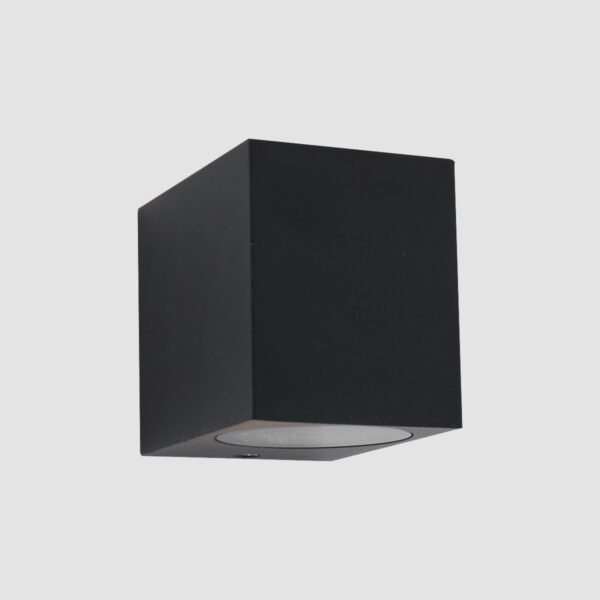Shada Square wandlamp - buiten - 8 cm hoog - incl. GU10 - zwart - Image 12