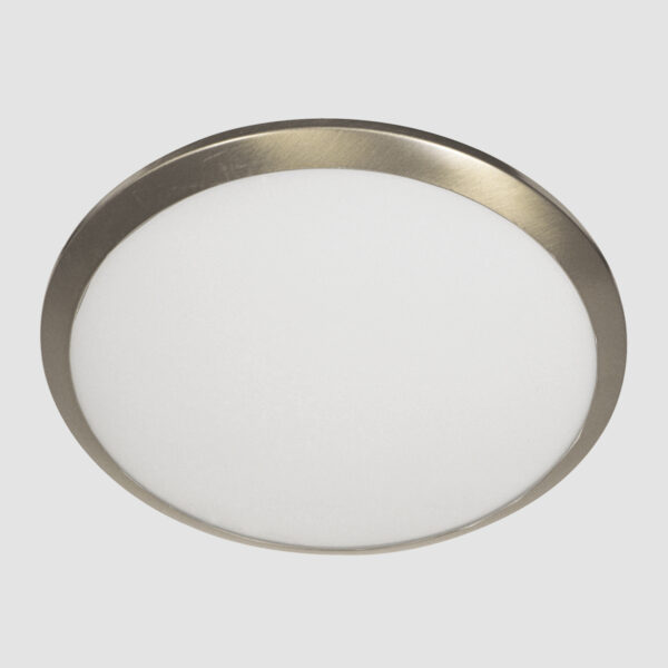 Steinhauer Ceiling and Wall plafonnière | Ø 26cm | E27 | klassiek | brons en wit glas - Image 10
