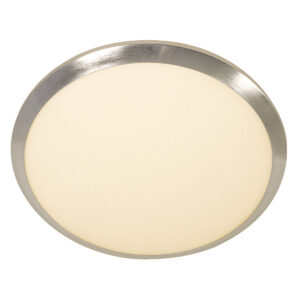 Steinhauer Ceiling and wall plafonniere – ø 26 cm – E27 (grote fitting) – Staal