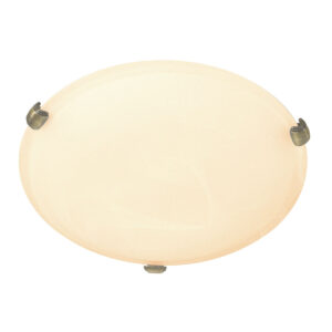Steinhauer Ceiling and wall plafonniere – ø 30 cm – E27 (grote fitting) – Brons