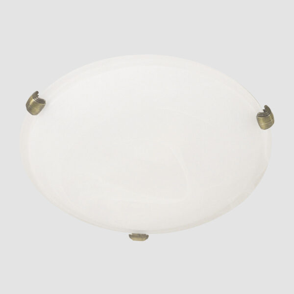 Steinhauer Ceiling and Wall plafonnière - met klem details - Ø 30 cm - E27 - brons - Image 9