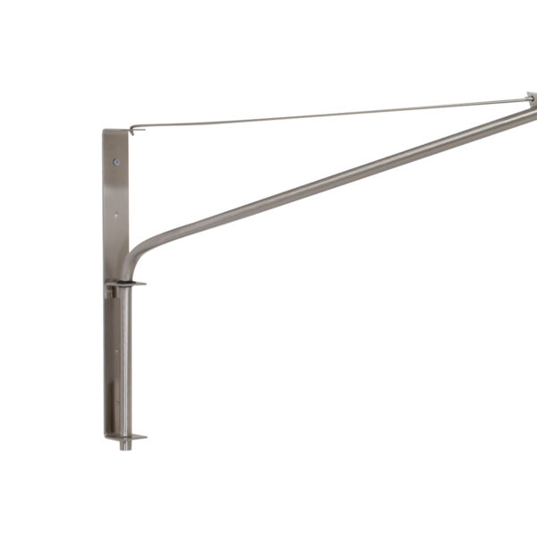 Steinhauer Gramineus wandlamp - met lange arm - met witte kap - 120 cm diep - uitschuifbaar - E27 - staal - Image 14