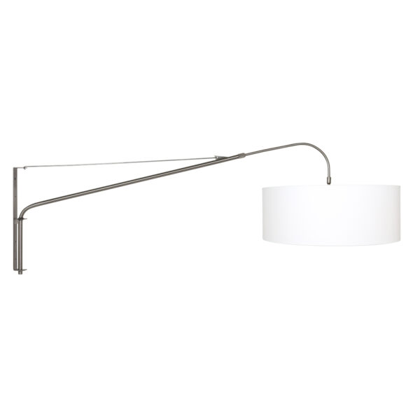 Steinhauer Elegant classy wandlamp – E27 (grote fitting) – Staal
