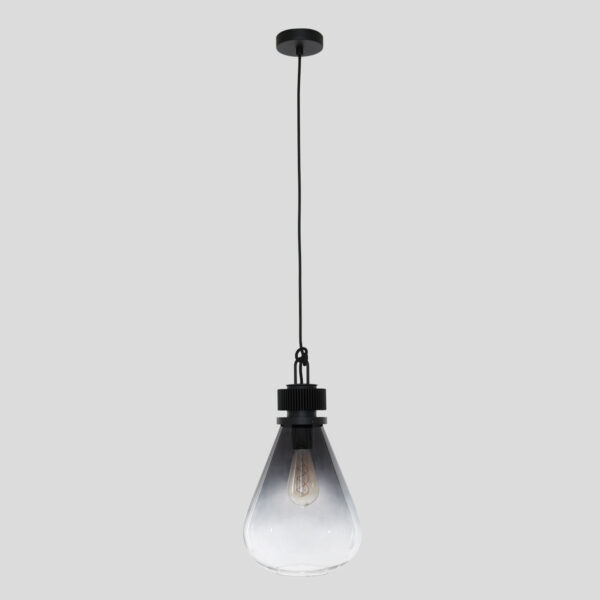 Steinhauer Flere hanglamp - E27 - in  hoogte verstelbaar - ⌀23 cm - rookglas - Image 15