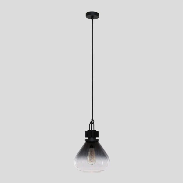 Steinhauer Flere hanglamp - E27 - in  hoogte verstelbaar - ⌀25 cm - rookglas - Image 15