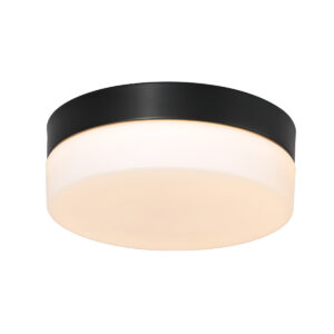 Steinhauer Ikaro plafonniere – ø 24 cm – Ingebouwd (LED) – Zwart