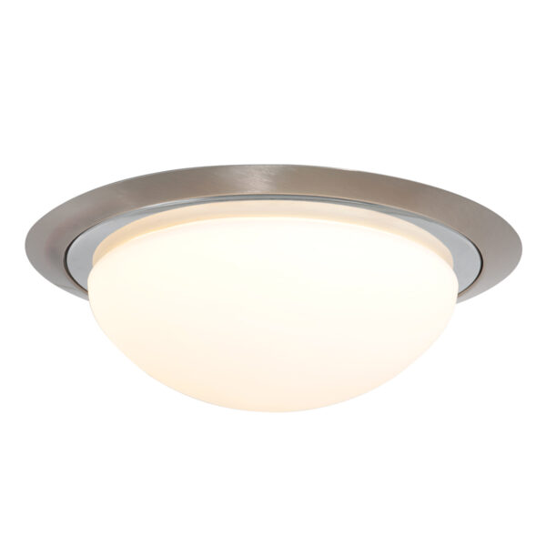 Steinhauer Ikaro plafonniere – ø 35 cm – Ingebouwd (LED) – Staal