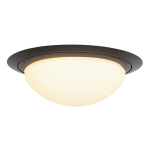 Steinhauer Ikaro plafonniere – ø 35 cm – Ingebouwd (LED) – Zwart