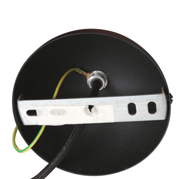 Steinhauer Lotus hanglamp – E27 (grote fitting) – smokeglas en zwart - Image 13