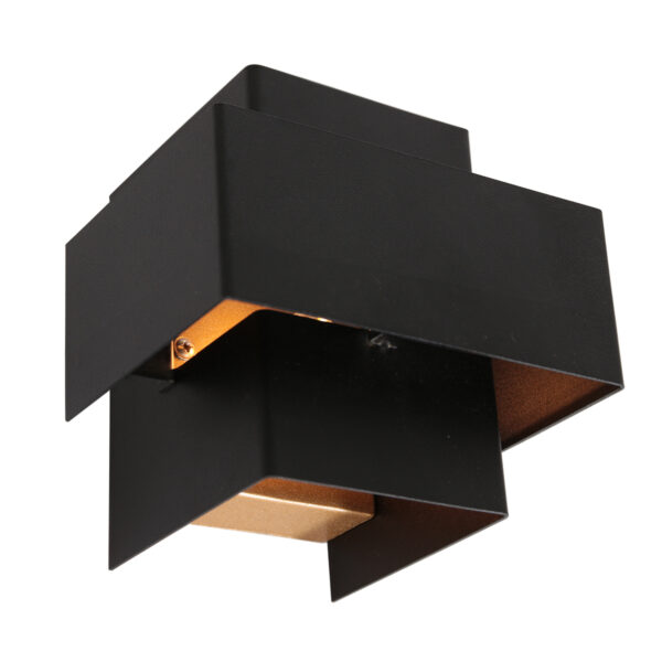 Steinhauer Muro wandlamp – G9 – Zwart