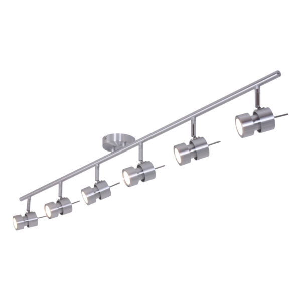 Steinhauer Natasja plafondspot - zeslichts - inclusief LED GU10 lichtbronnen - 134 cm breed - staal - Image 9