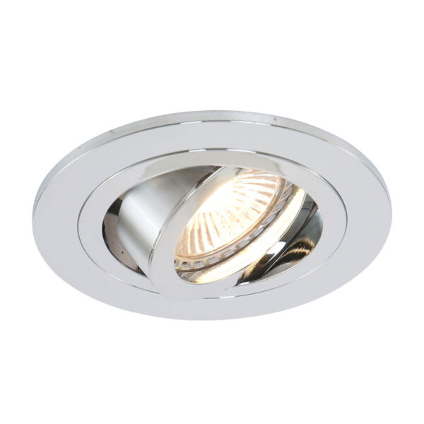 Steinhauer Brooklyn inbouwspot - Ø10 cm - rond - GU10 - chroom - Image 9