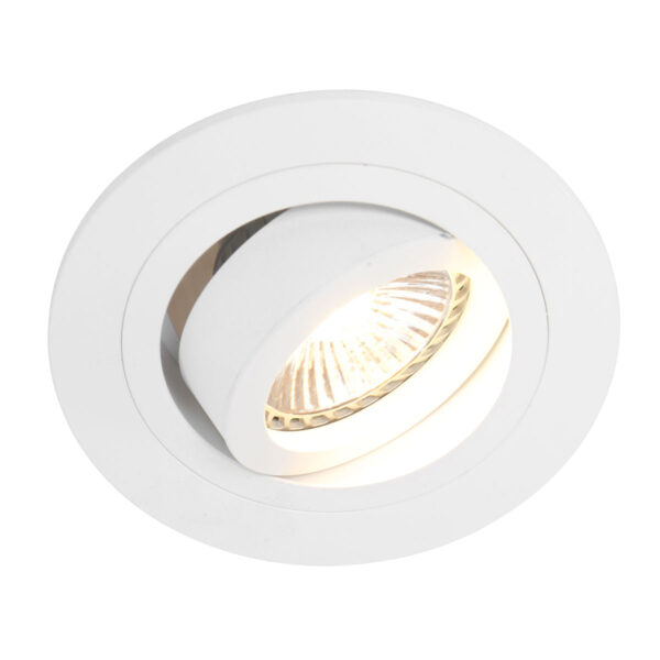 Steinhauer Brooklyn inbouwspot - Ø10 cm - rond - GU10 - wit - Image 9