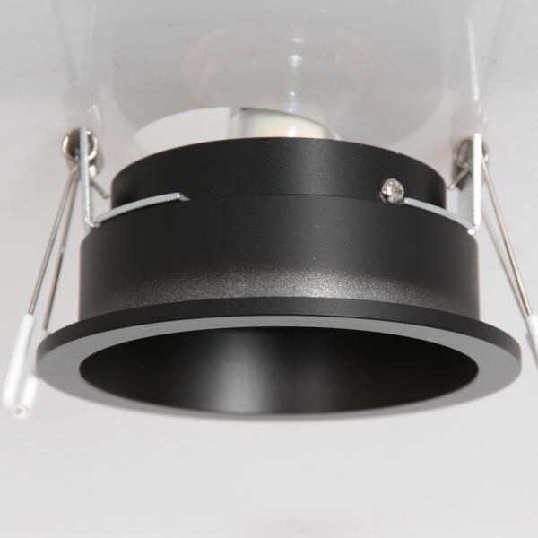 Steinhauer Pélite spot - GU10 - Ø10 cm - IP20 - zaagmaat Ø8,5 cm - zwart - Image 12
