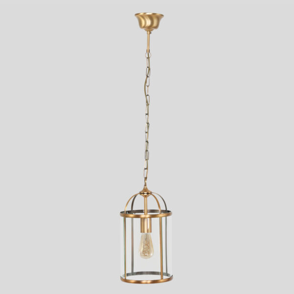 Steinhauer Pimpernel hanglamp - lantaarn - Ø20 cm - 1 lichts - brons met glas - Image 12