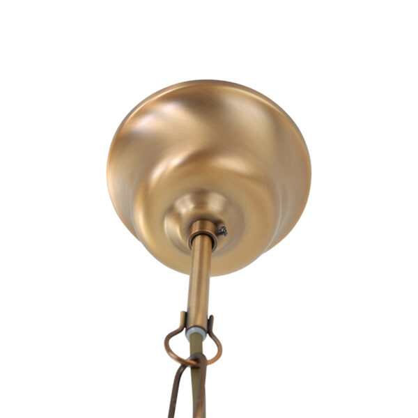 Steinhauer Pimpernel hanglamp - lantaarn - Ø20 cm - 2 lichts - staal met glas - Image 11
