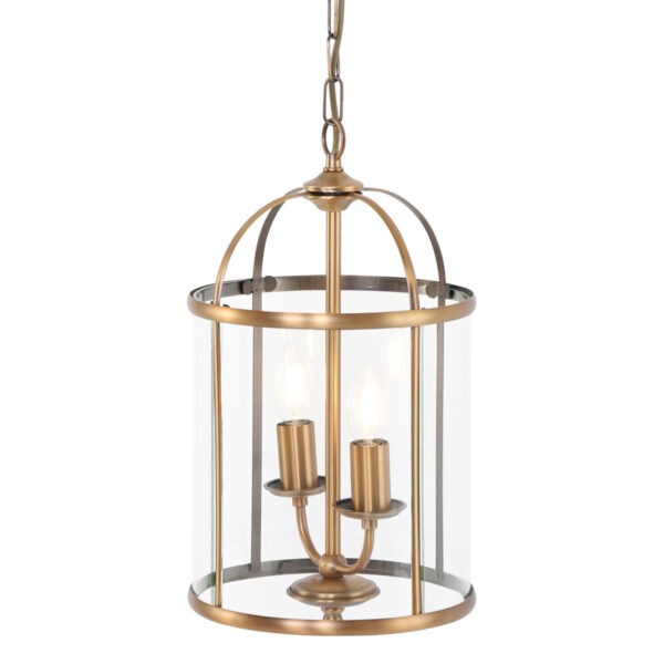 Steinhauer Pimpernel hanglamp – ø 23 cm – E14 (kleine fitting) – Brons