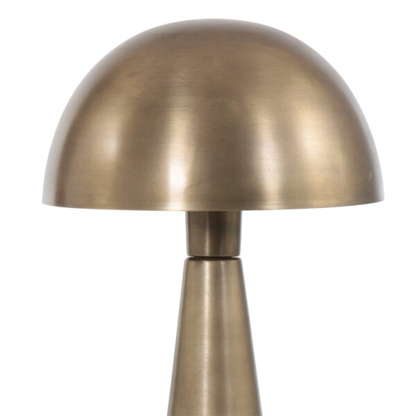 Steinhauer Pimpernel tafellamp - paddenstoel - 42 cm hoog - E27 - brons - Image 15
