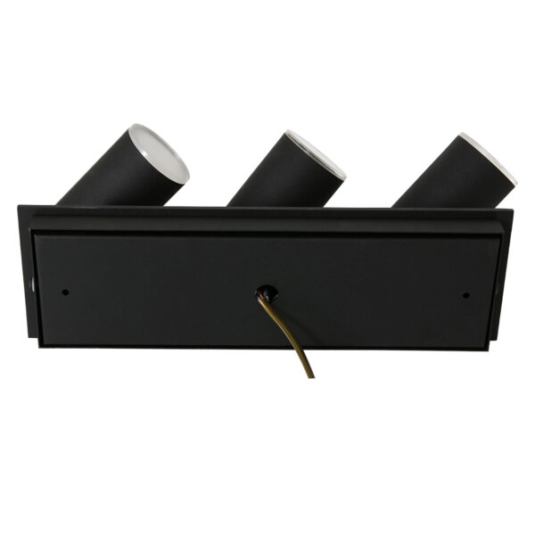 Steinhauer Noirs opbouwspot - drielichts - incl. LED GU10 - kantelbaar - zwart - Image 13