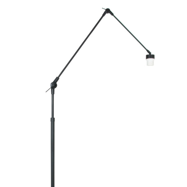 Steinhauer Prestige chic vloerlamp – Draai- en/of kantelbaar en In hoogte verstelbaar – E27 (grote fitting) – naturel en zwart - Image 16