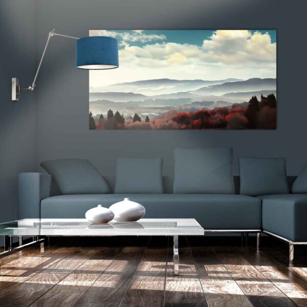 Steinhauer Prestige chic wandlamp – Draai- en/of kantelbaar en In hoogte verstelbaar – E27 (grote fitting) – blauw en staal - Image 15