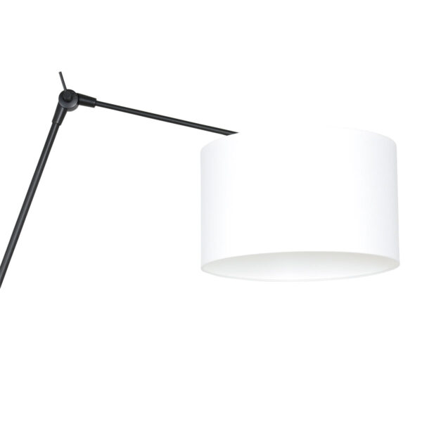 Steinhauer Prestige Chic wandlamp - kap ⌀30 cm - tot 105 cm diep - dimmer op het product - E27 - zwart en wit - Image 16