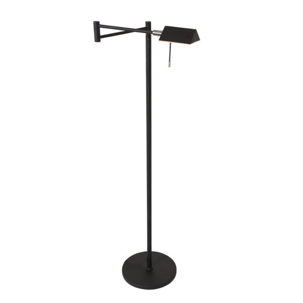 Steinhauer Retina vloerlamp – Ingebouwd (LED) – Zwart