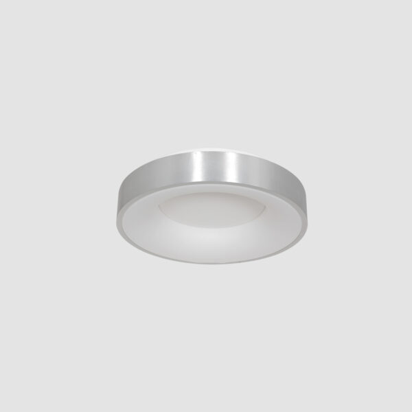 Steinhauer Ringlede plafondlamp - rond - ingebouwd LED - Ø 30 cm - 2700K - zilver - Image 16