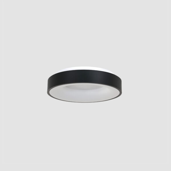Steinhauer Ringlede plafondlamp - rond - ingebouwd LED - Ø 30 cm - 2700K - zwart - Image 17