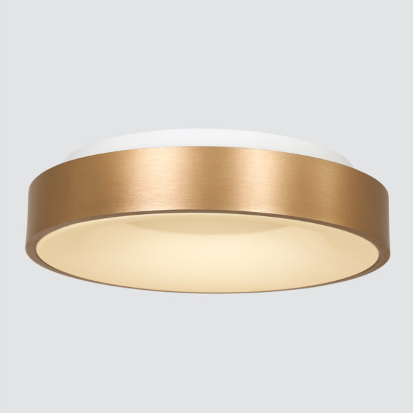 Steinhauer Ringlede plafondlamp - ring - ingebouwd LED - Ø 48 cm - goud - Image 14