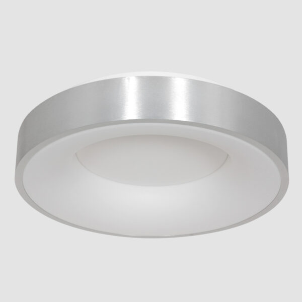 Steinhauer Ringlede plafondlamp - ingebouwd LED - Ø48 cm - Metaal en kunststof - zilver - Image 13