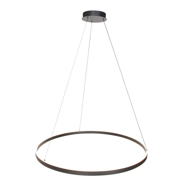 Steinhauer Ringlux hanglamp – ø 100 cm – In hoogte verstelbaar – Ingebouwd (LED) – zwart - Image 12