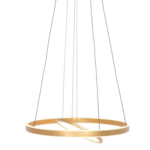 Steinhauer Ringlux hanglamp – ø 60 cm – Ingebouwd (LED) – Goud