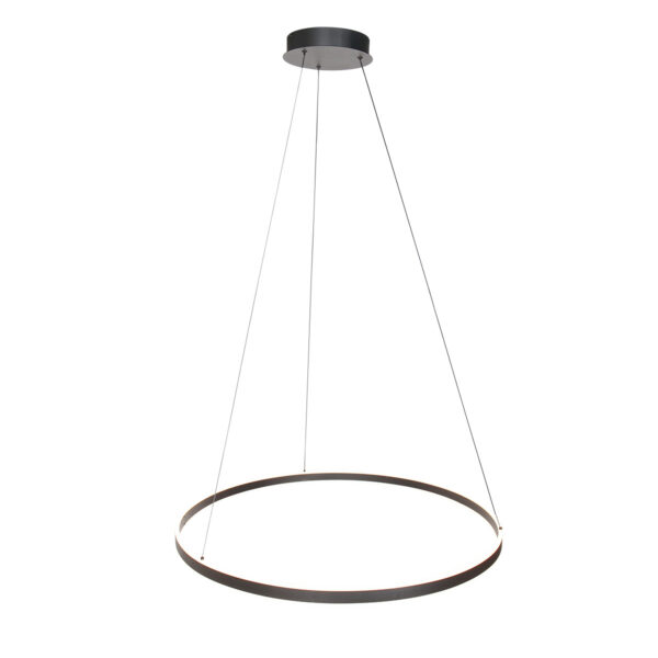 Steinhauer Ringlux hanglamp – ø 80 cm – In hoogte verstelbaar – Ingebouwd (LED) – zwart - Image 11