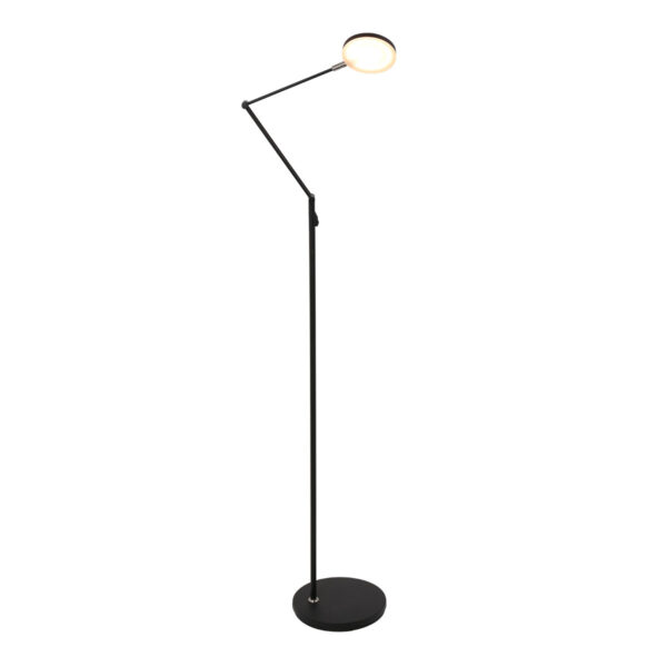 Flexibele ronde vloerlamp zwart Steinhauer Soleil - Image 22