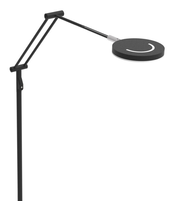 Flexibele ronde vloerlamp zwart Steinhauer Soleil - Image 23